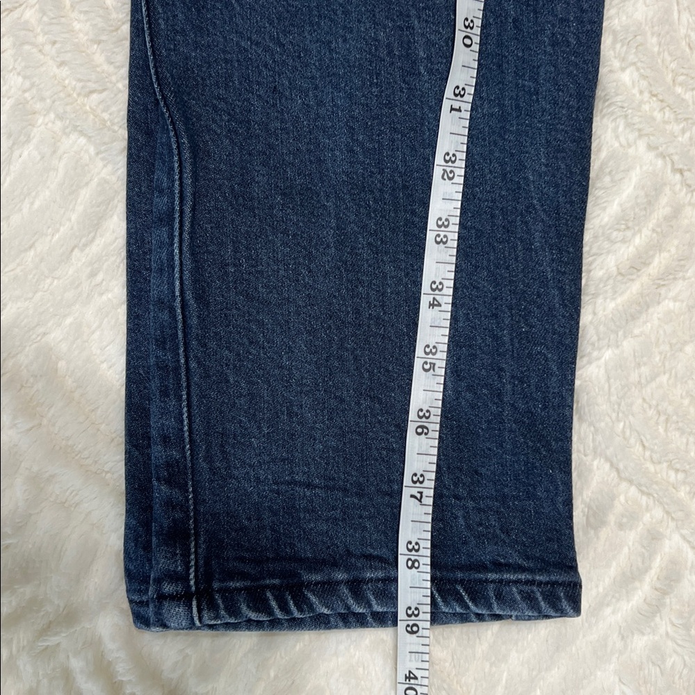 Good American Good Classic Straight Jeans | High Rise | Medium Wash | Sz 4 - Picture 7 of 9